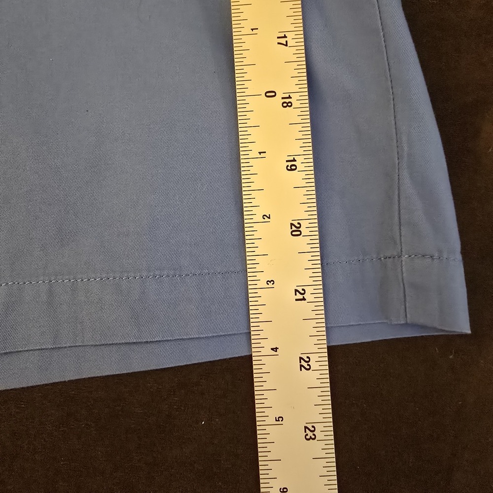 Vineyard Vines Club Chino Shorts Mens 40‎ Blue Flat Front Golf Preppy 9" - Picture 10 of 10